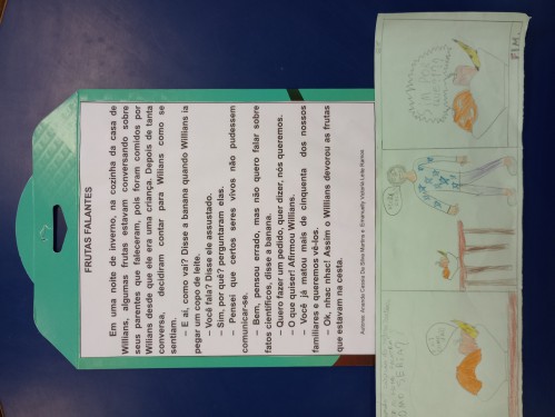 Narrativas feitas a partir de tirinhas.