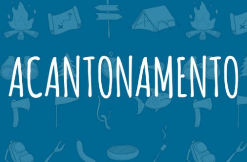 UM ACANTONAMENTO NA ESCOLA