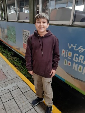 Passeio de trem e jornada da Matemática